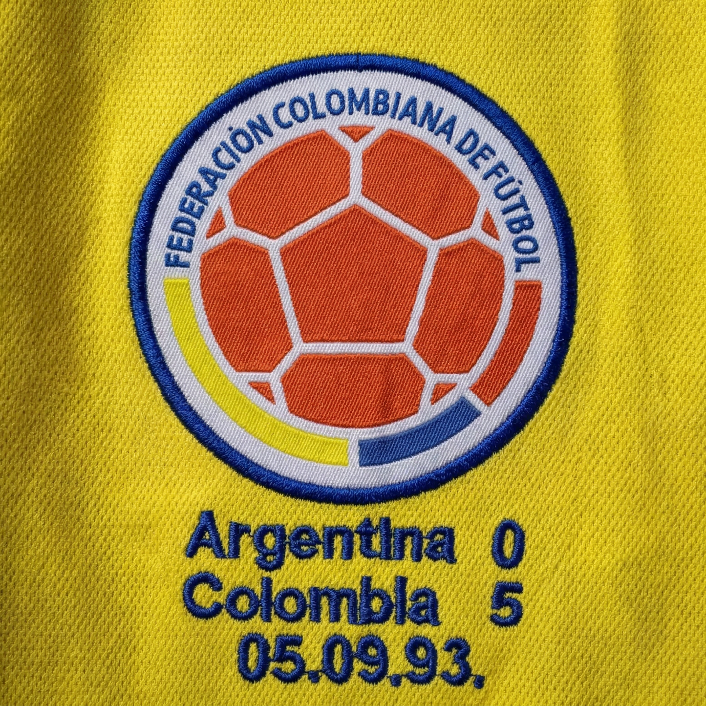 COLOMBIA 5-0 1993