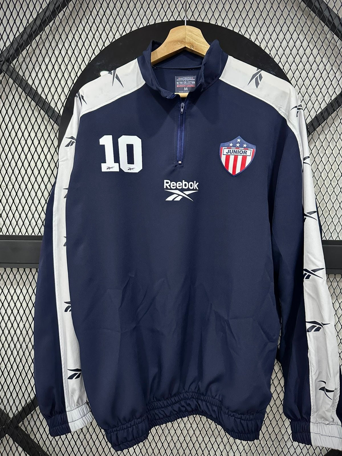 CHAQUETA REEBOK AZUL TURQUÍ