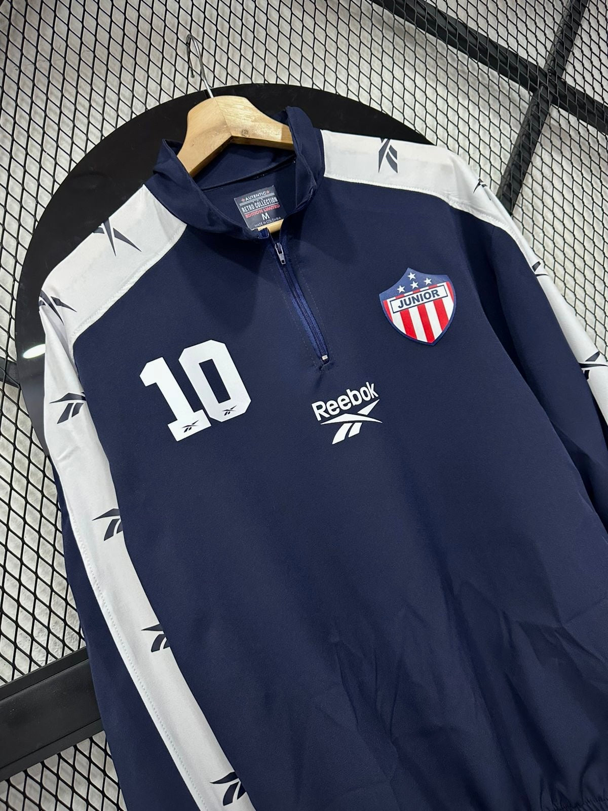 CHAQUETA REEBOK AZUL TURQUÍ