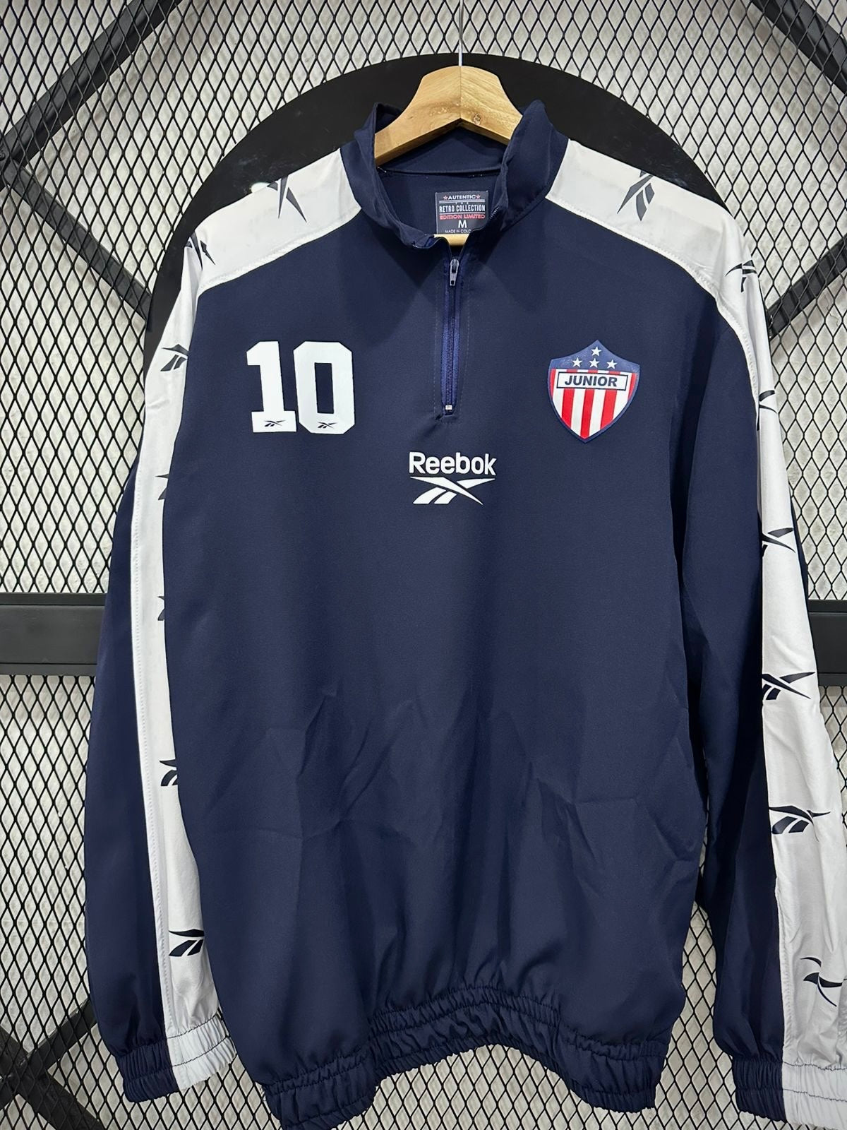 CHAQUETA REEBOK AZUL TURQUÍ