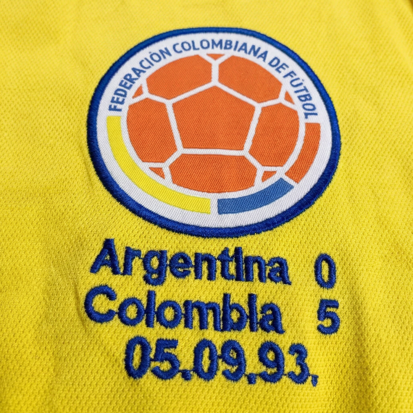 COLOMBIA 5-0 1993