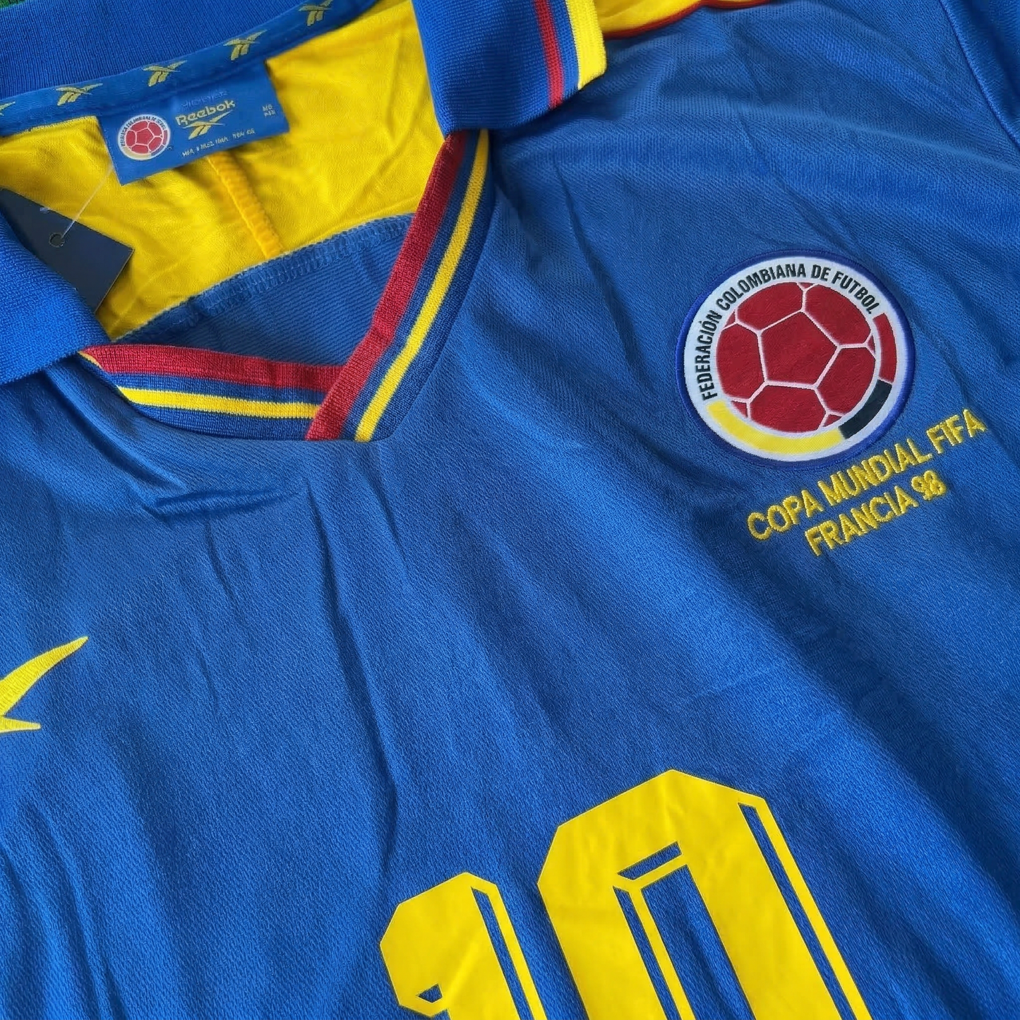 COLOMBIA REEBOK VISITANTE 1998